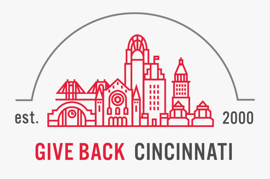 Give Back Cincinnati, Transparent Clipart