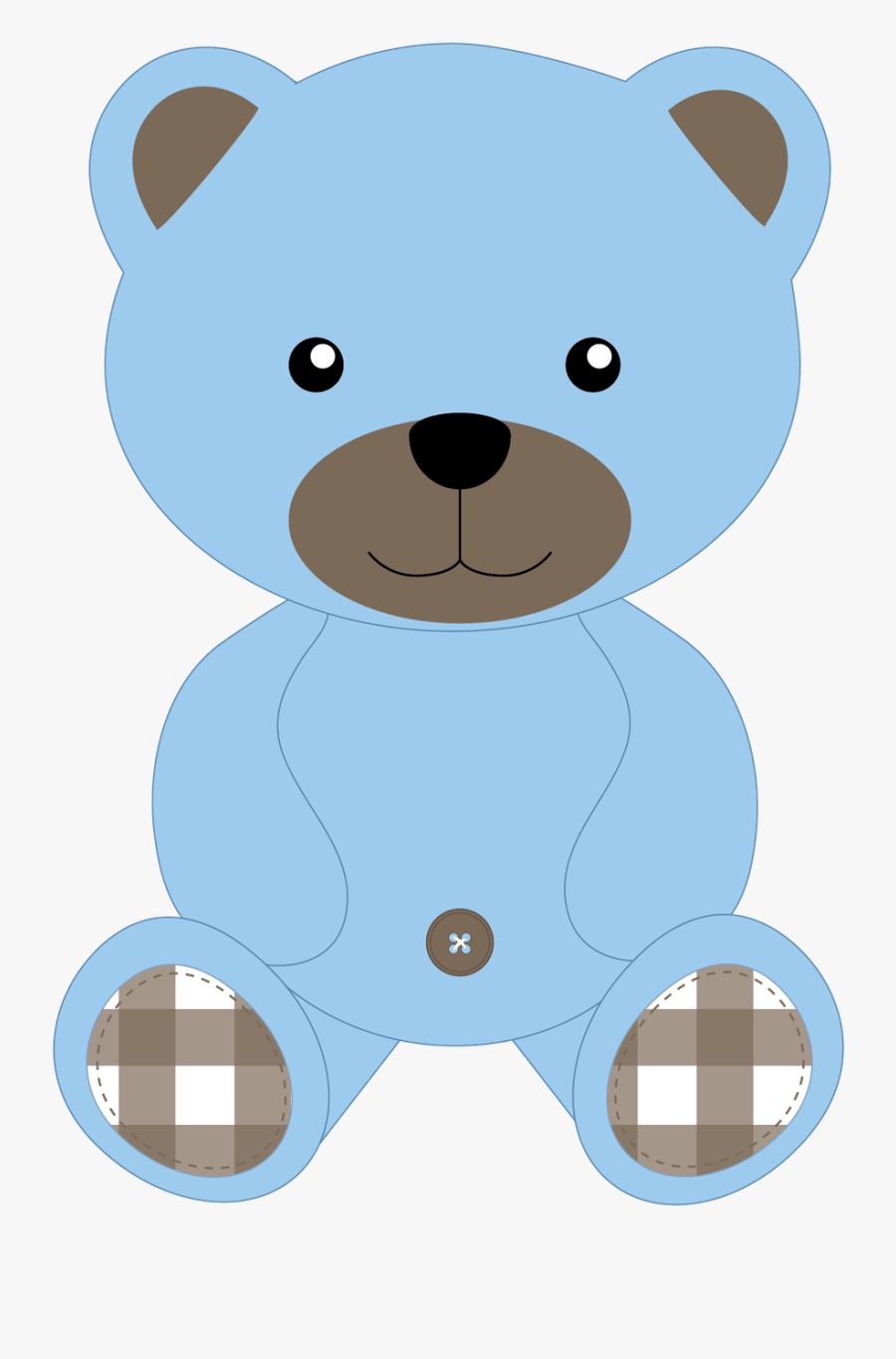 teddy bear with blue eyes