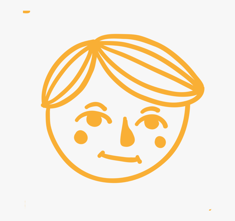 Drawing Of A Face, Transparent Clipart