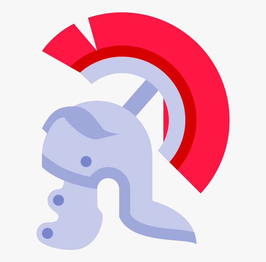 Helmet - Roman Icon, Transparent Clipart