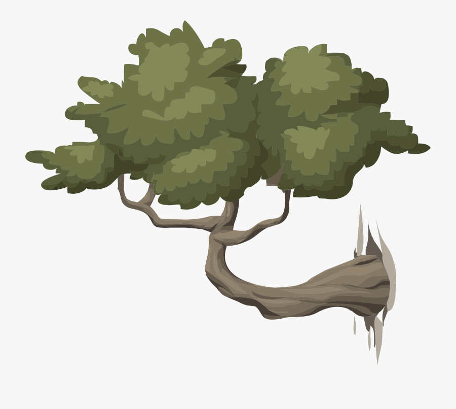 Alpine Landscape Mountain Bonsai 01a Al1 - Tree, Transparent Clipart