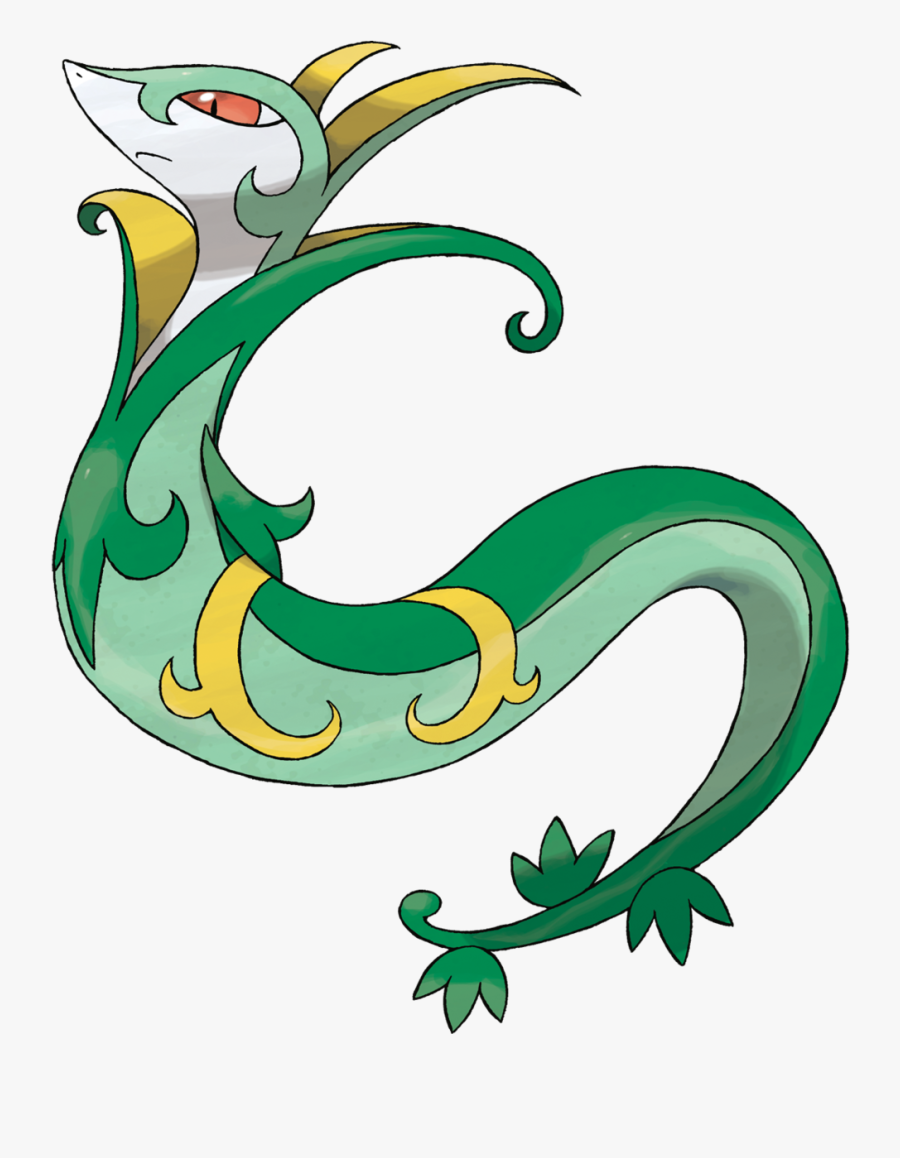 Violette1st Fanon Wiki - Pokemon Serperior, Transparent Clipart