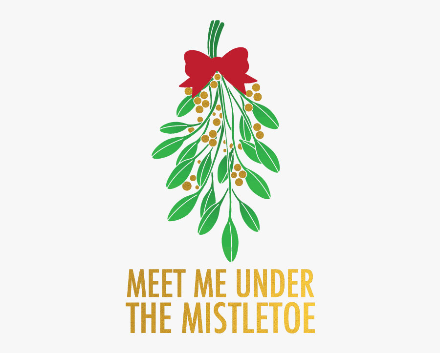 Mistletoe - Kromebody - Meet Me Under The Mistletoe Png, Transparent Clipart