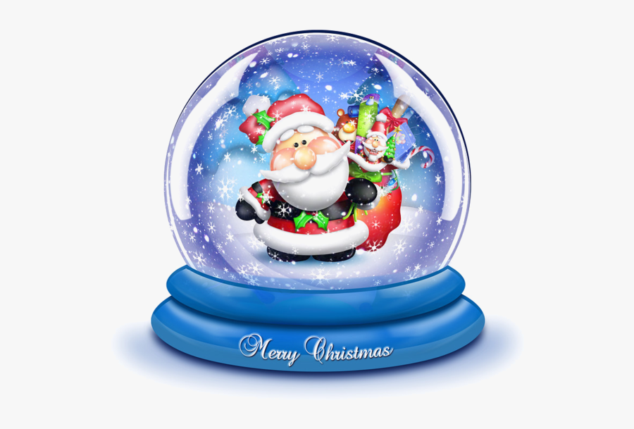 Transparent Snow Globe Png - Christmas Snow Globe Clipart, Transparent Clipart