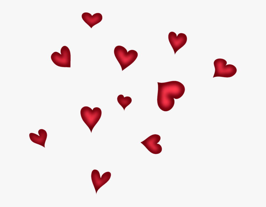 Red Hearts Png Picture - Small Hearts Transparent Background , Free ...