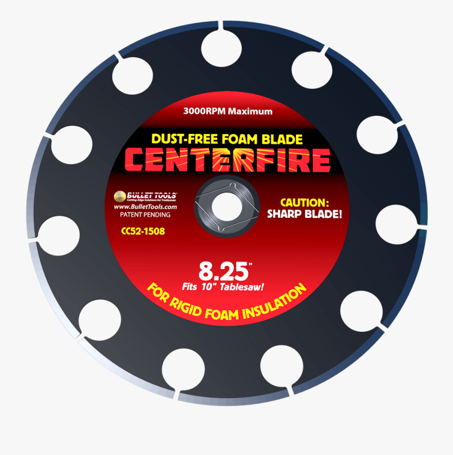 Foam Cutting Circular Saw Blade, Transparent Clipart