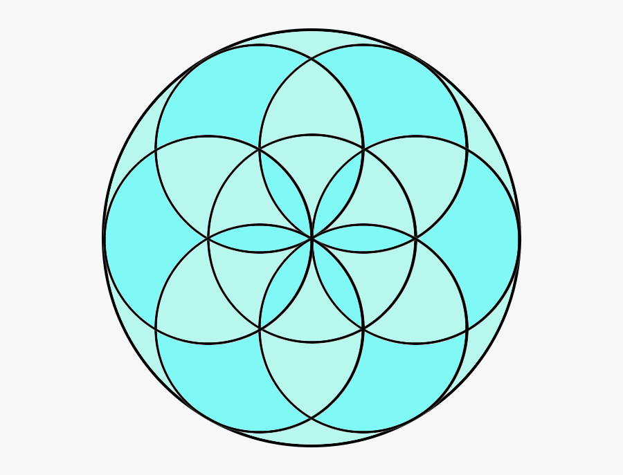 Space Needle Clip Art - Flower Of Life Small, Transparent Clipart