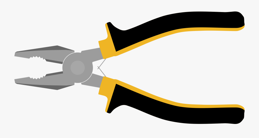 Clip Art Lineman S Tool Needle - Plier Tool Clipart, Transparent Clipart