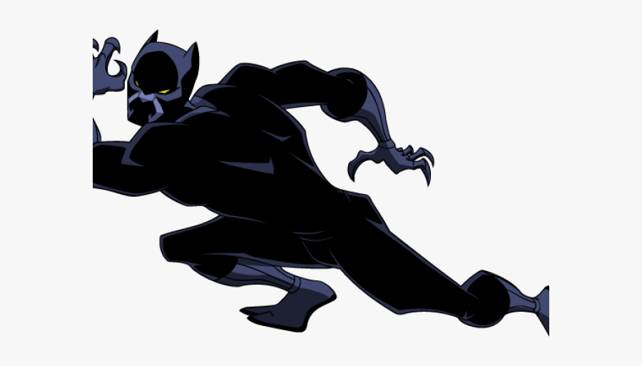 Black Panther Clipart Avengers Alliance - Avengers Earth's Mightiest Heroes Png, Transparent Clipart