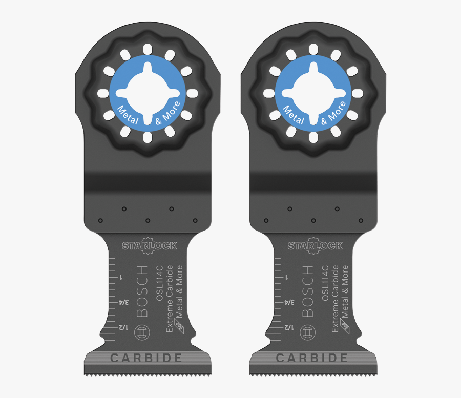 Osl114c 2 1 1/4 In - Bosch Starlock Oscillating Tool Blades, Transparent Clipart