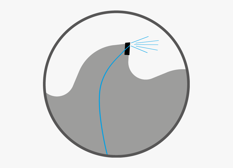 Spray Cut Direct - Circle, Transparent Clipart