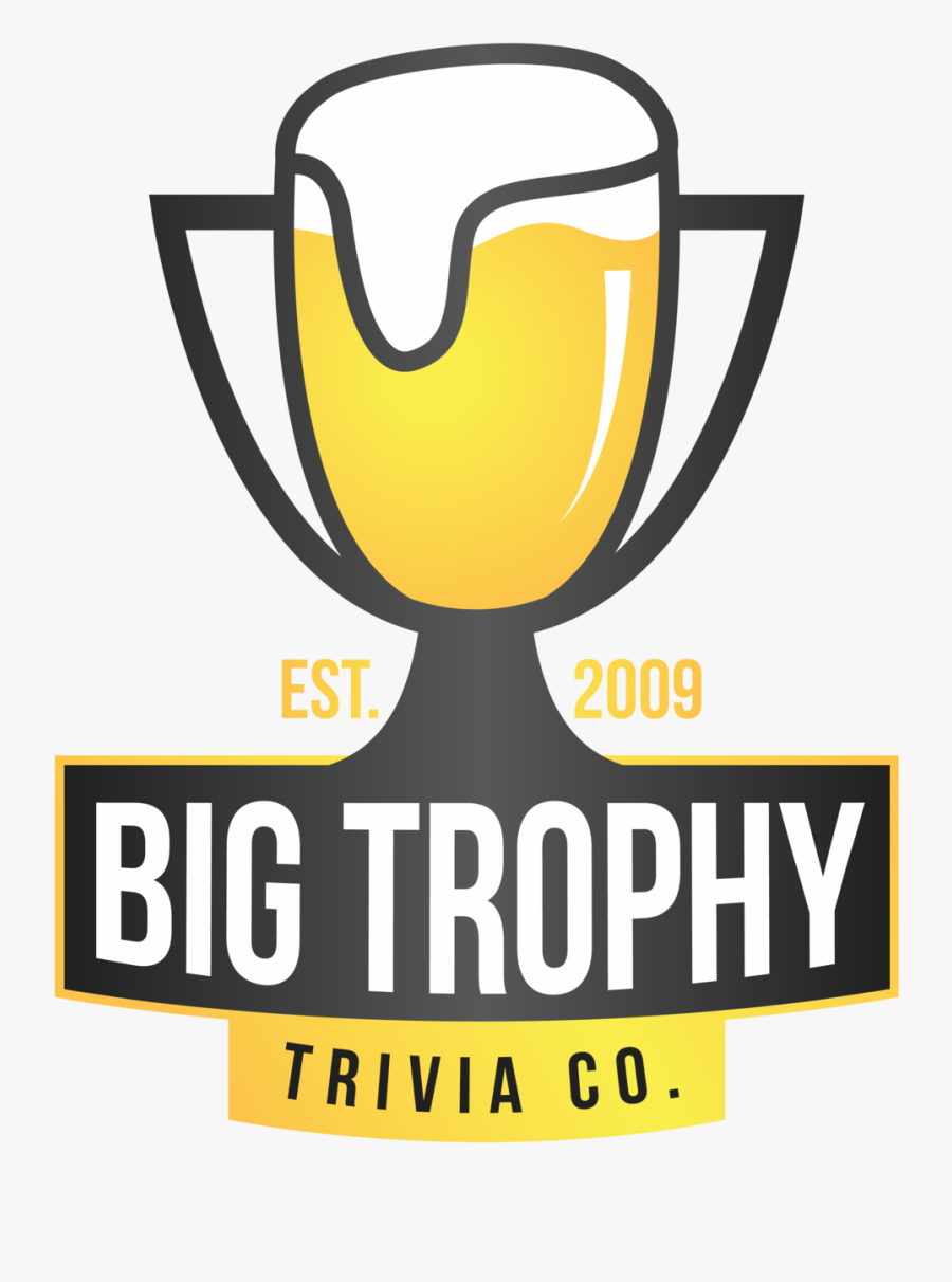 Big Trophy Trivia, Transparent Clipart
