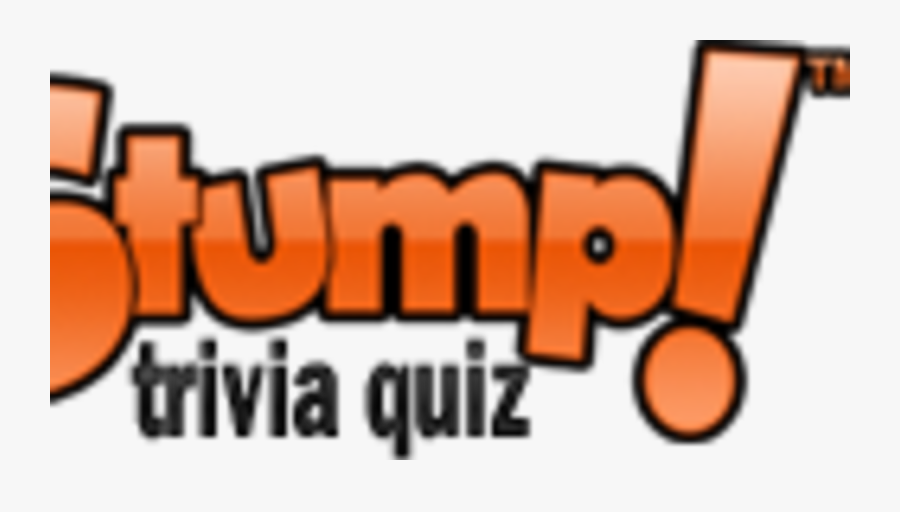 Stump Trivia Png , Free Transparent Clipart ClipartKey