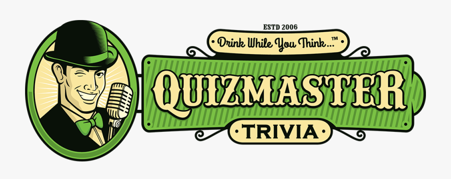 Quizmaster Trivia Drink While - Quizmaster Trivia, Transparent Clipart