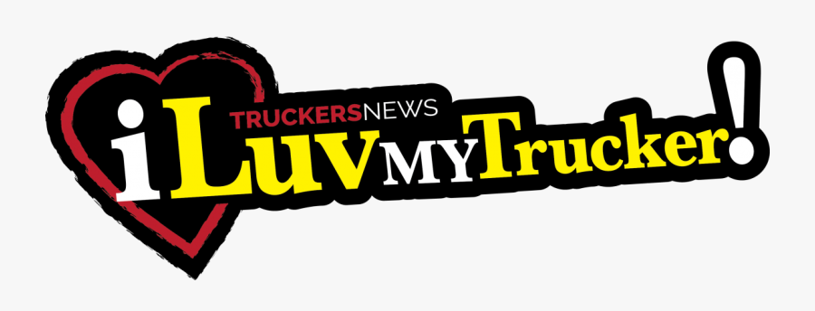 Old Truckers Logo, Transparent Clipart