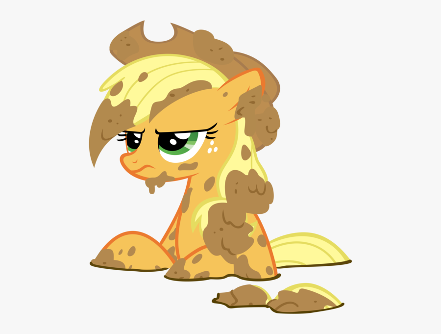 Mlp Applejack Mud, Transparent Clipart