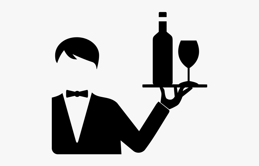 Hospitality - Hospitality Silhouette, Transparent Clipart