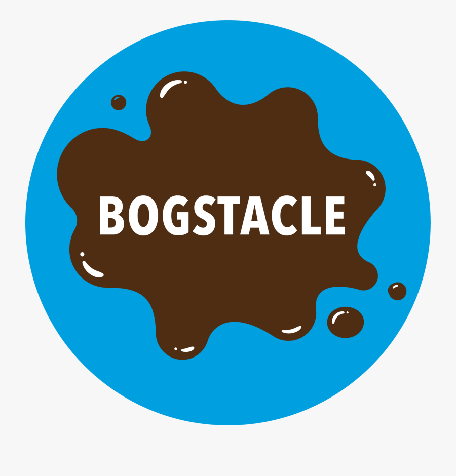 Bogstacle Mud Run Logo On Raceraves, Transparent Clipart