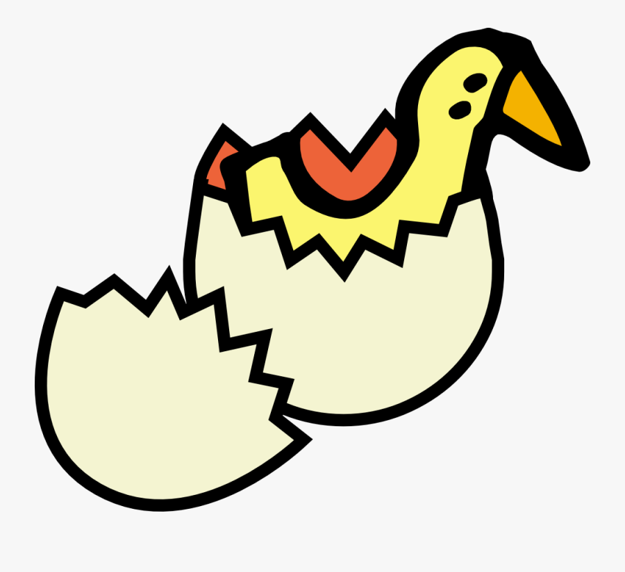 Cracked Egg Clip Art, Transparent Clipart