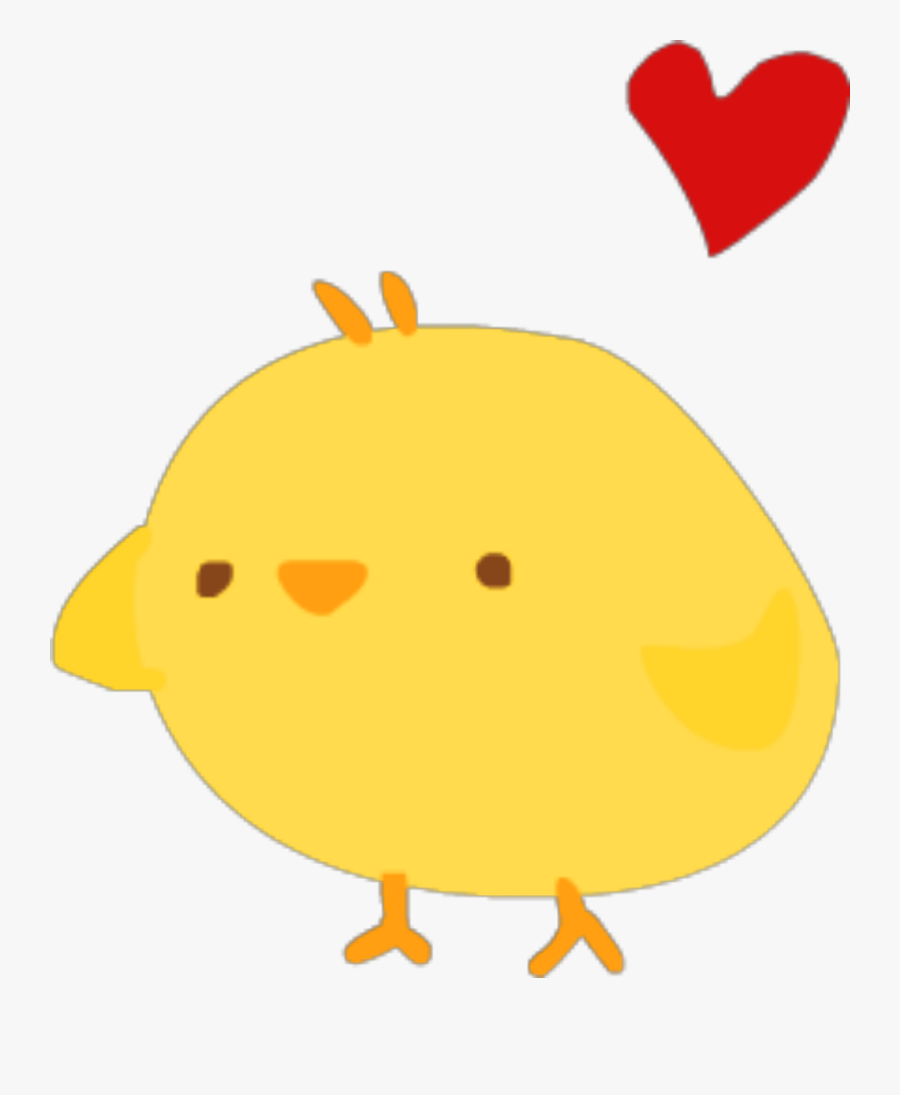 #ftestickers #clipart #chick #love #cute - Chick Clipart, Transparent Clipart