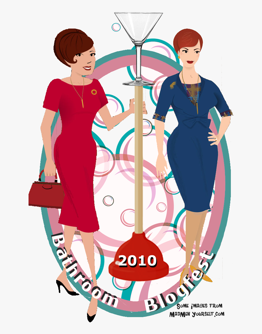 Toilet Paper, Advertising & Bathroom Blogfest - Mad Men, Transparent Clipart