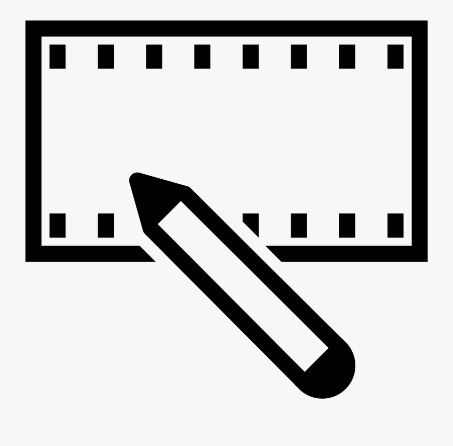 Video Editing Icon - Transparent Video Editing Png, Transparent Clipart