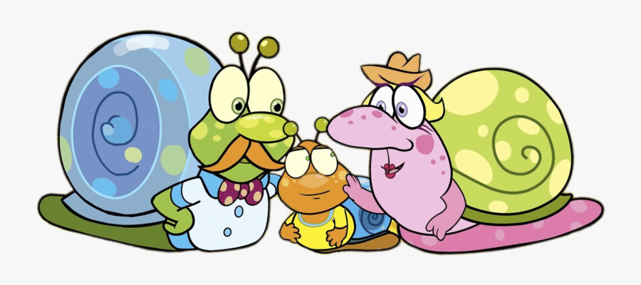 Pip Ahoy Characters The Snail Family - Pip Ahoy Snail, Transparent Clipart