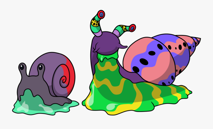 Snail Clipart Slimy - Leucochloridium Fakemon, Transparent Clipart