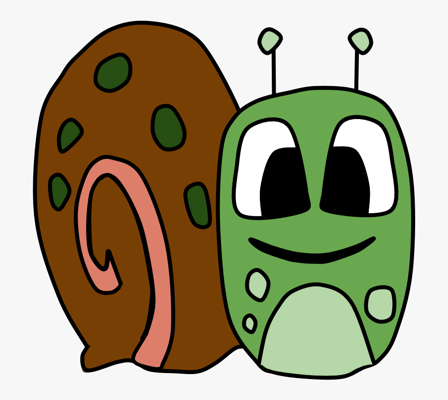 Snail, Big Eyes, Cartoon Animal, Transparent Clipart