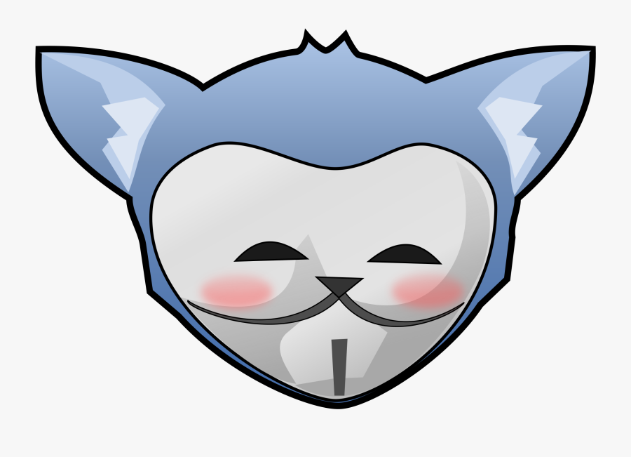 Free Cat Face Clipart - Cat, Transparent Clipart