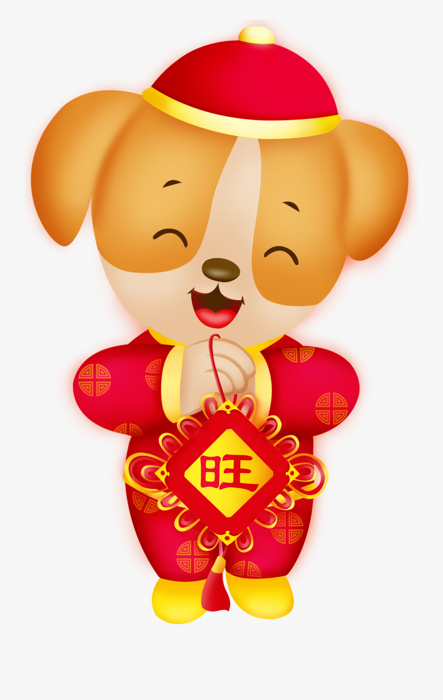 Chinese New Year, Transparent Clipart