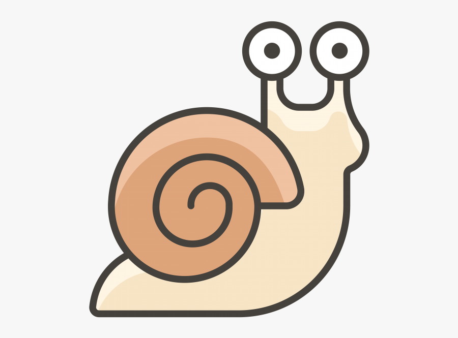Transparent Clipart Snail - Icono Caracol, Transparent Clipart