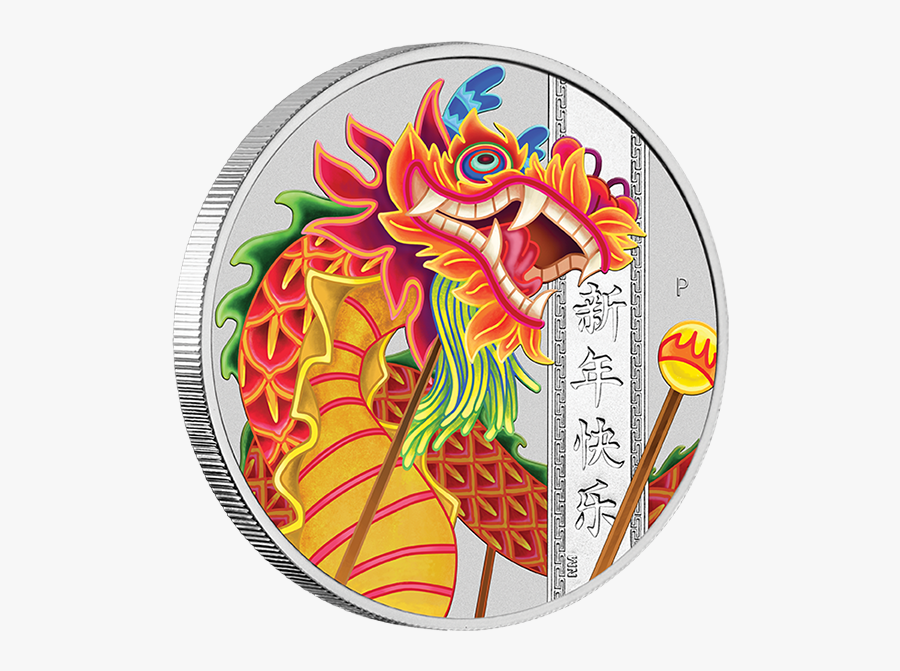 2019 Chinese New Year 1oz Silver Coin Product Photo - Chinese New Year, Transparent Clipart