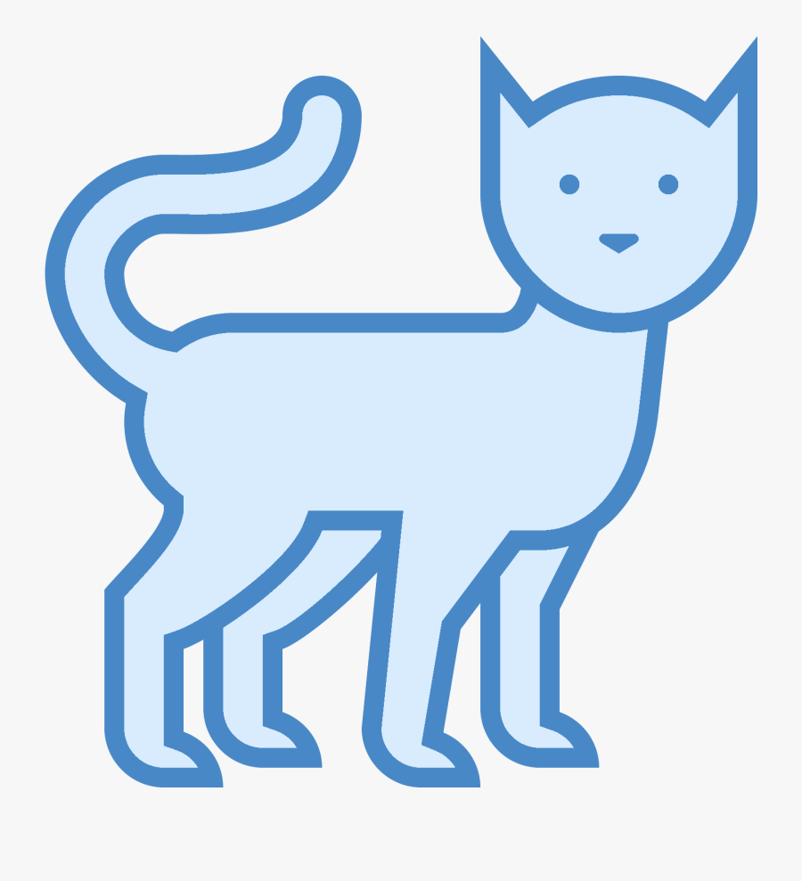 This Is A Picture Of A Cat With Three Legs - Clip Art, Transparent Clipart