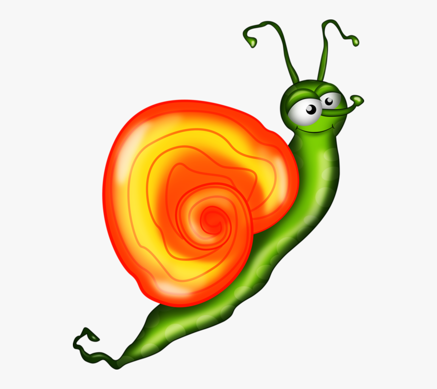 Comic Schnecke, Transparent Clipart