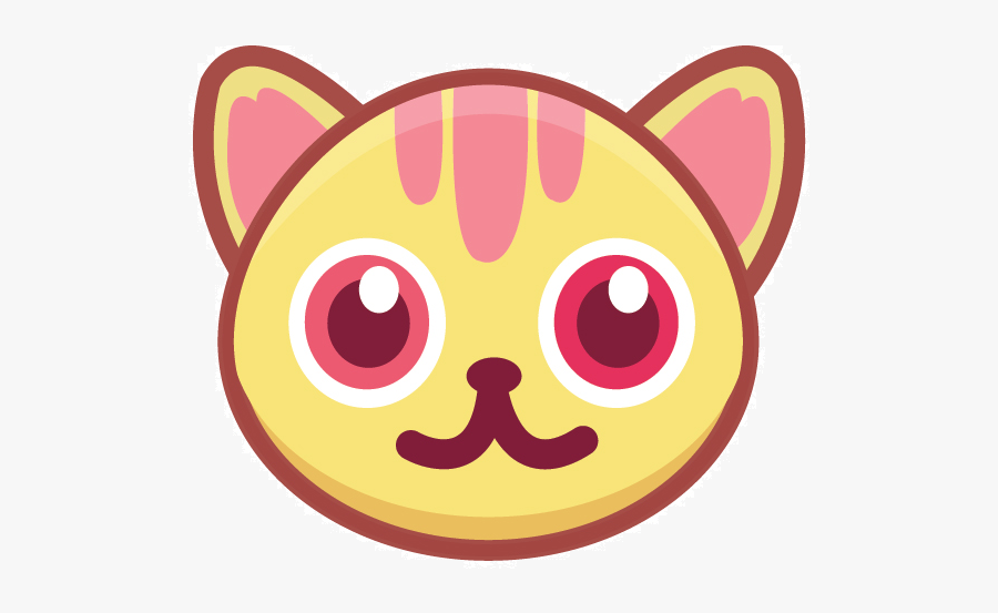 Cat Face Cute Png, Transparent Clipart