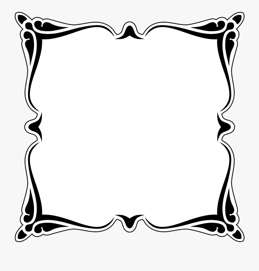 Decorative Frame, Transparent Clipart