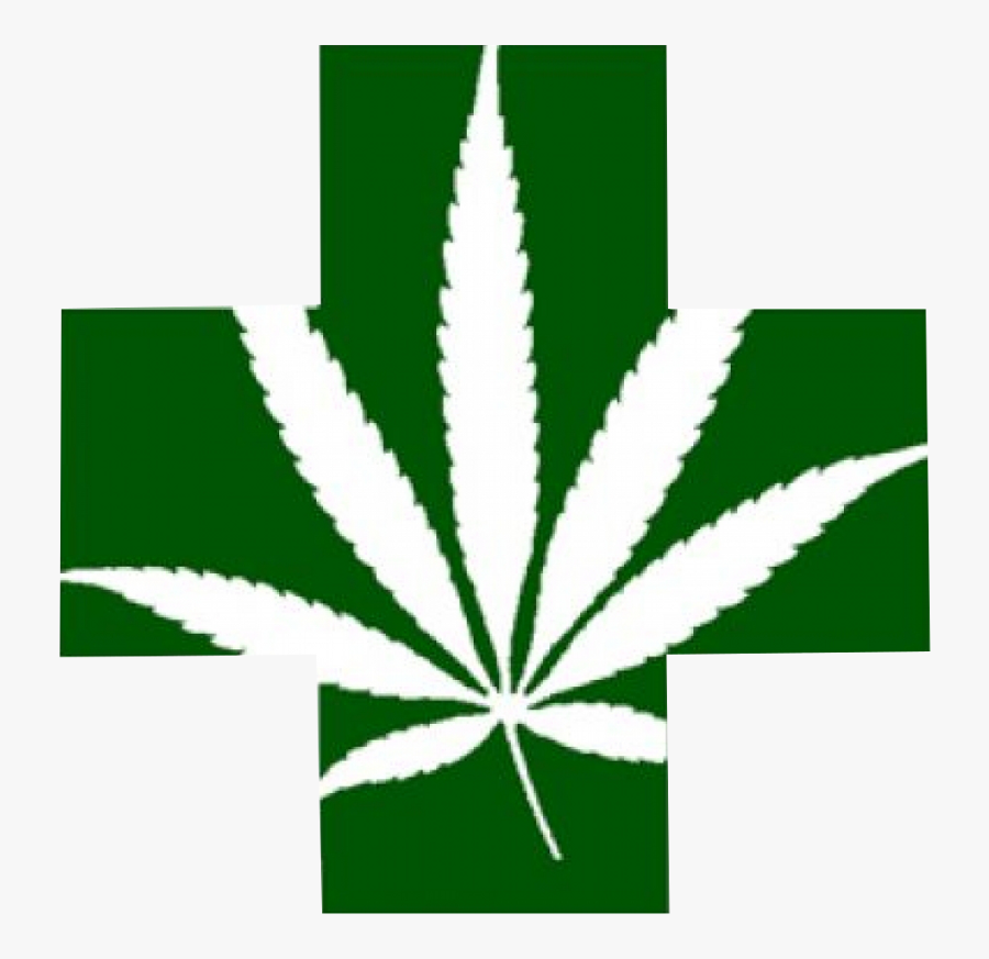 Medical Cannabis How Sick - Medical Marijuana Green Cross, Transparent Clipart