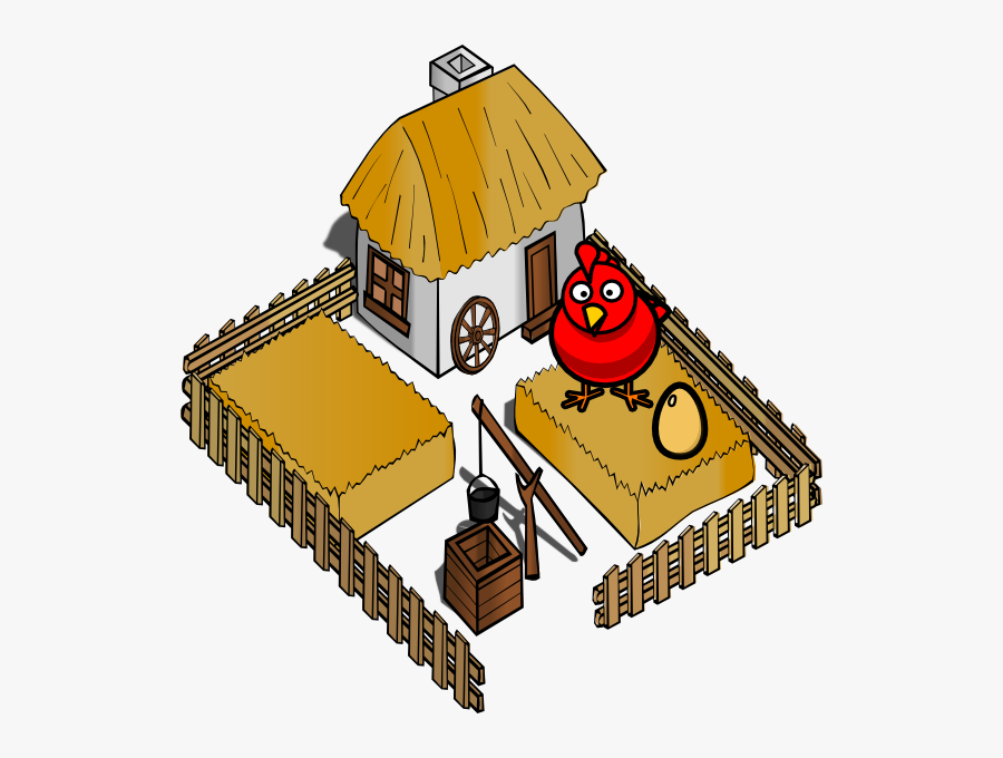 Medieval Farm Clipart, Transparent Clipart