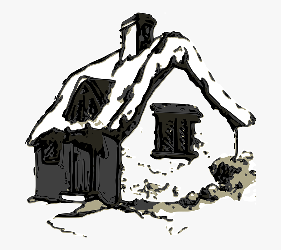 Cottage Clip Art, Transparent Clipart