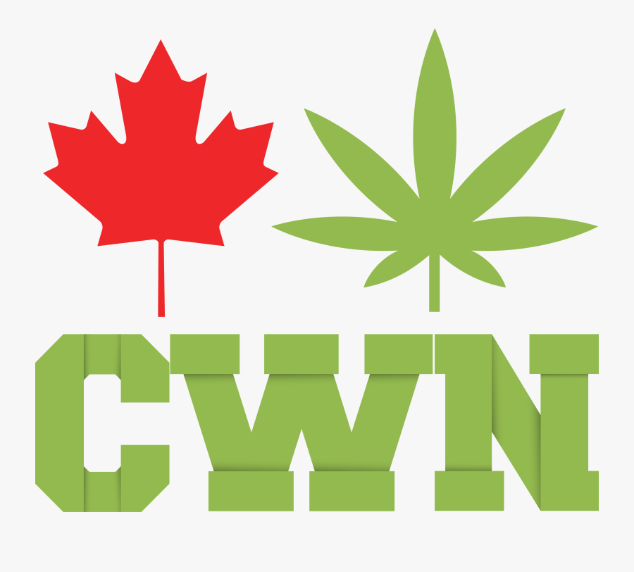 Canada Weed News - Small Logo Canada Flag, Transparent Clipart