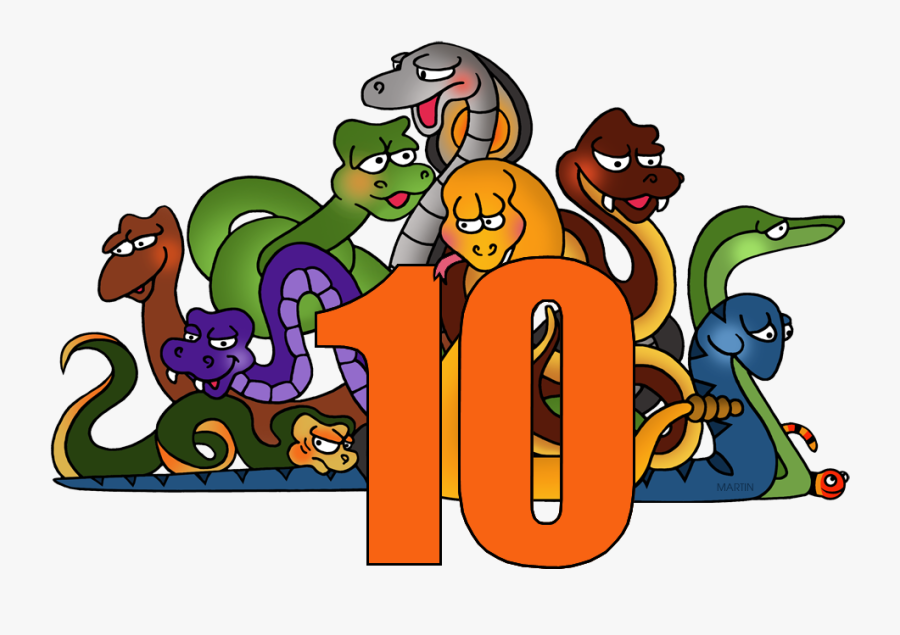 Number - Snakes For Kids, Transparent Clipart