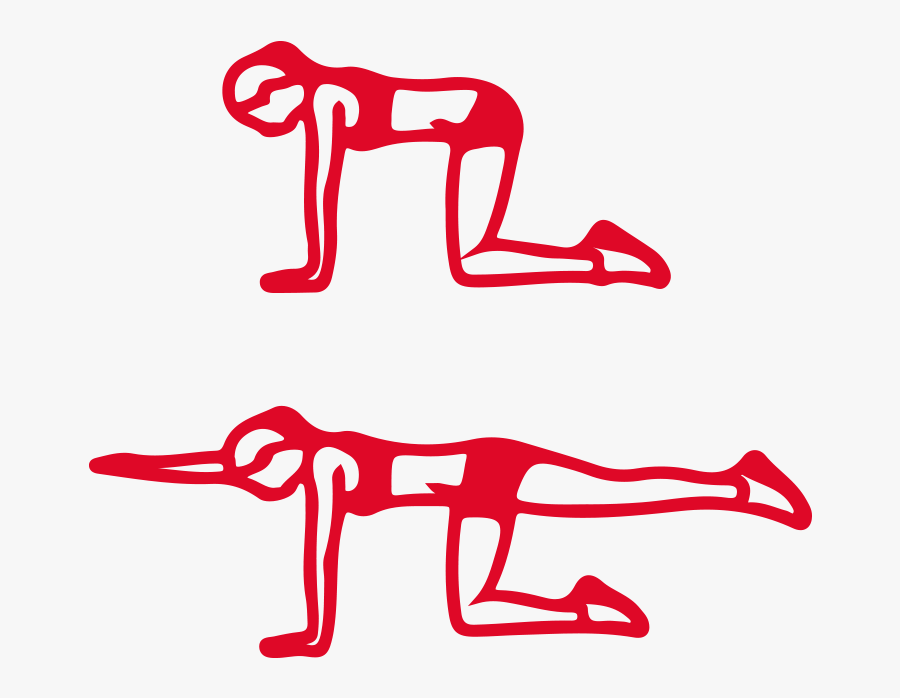 Start On Your Hands And Knees, With Your Hands Directly - Các Bài Tập Thể Dục Giảm Cân Nhanh Nhất, Transparent Clipart