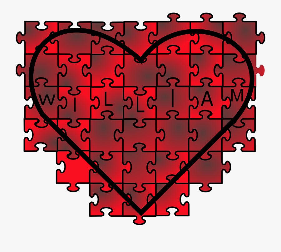 Un Corazon En Rompecabezas, Transparent Clipart