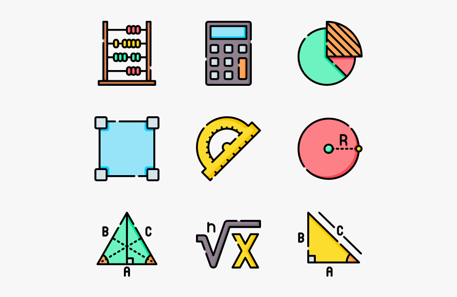 Maths, Transparent Clipart