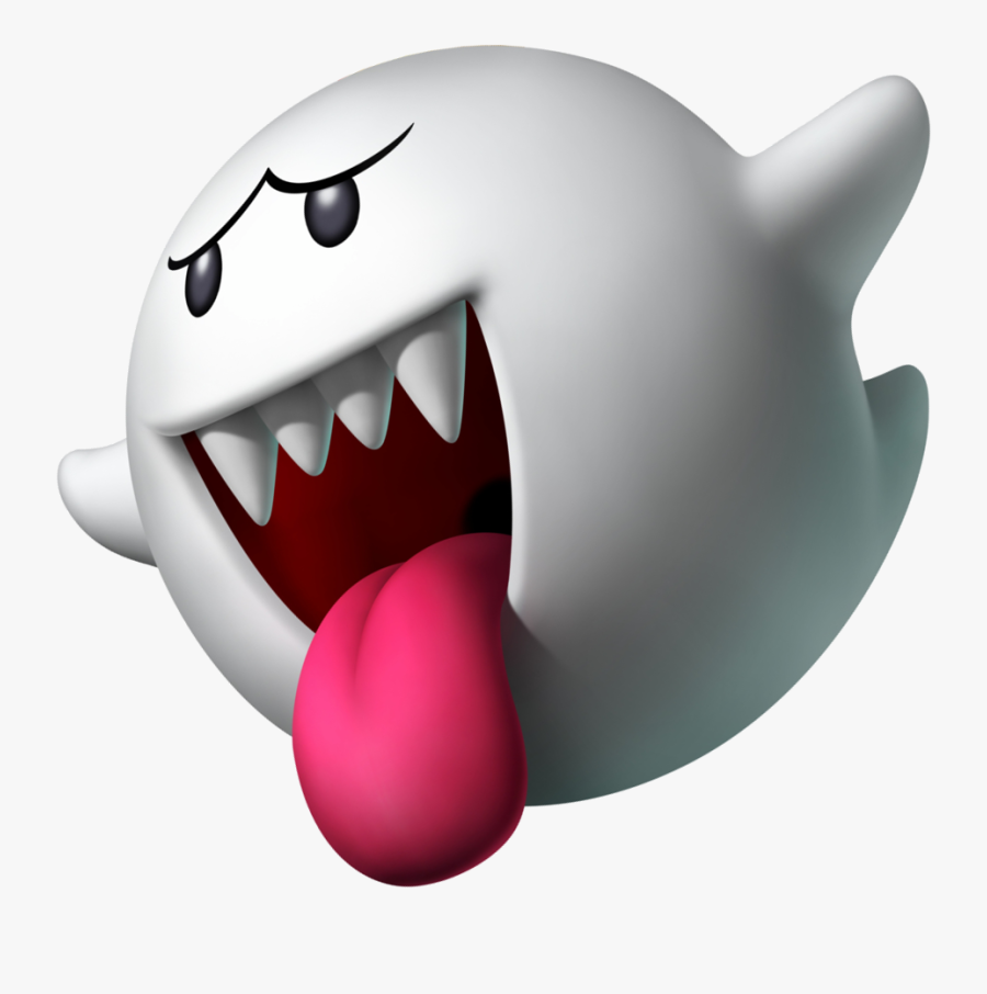 Boo The From Mario - Super Mario Boo Ghost, Transparent Clipart