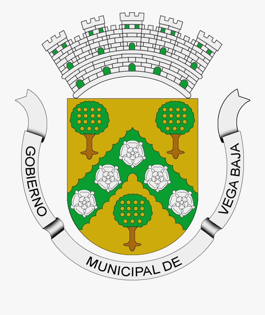 Escudo De Vega Baja, Puerto Rico - Vega Baja Puerto Rico Coat Of Arms, Transparent Clipart