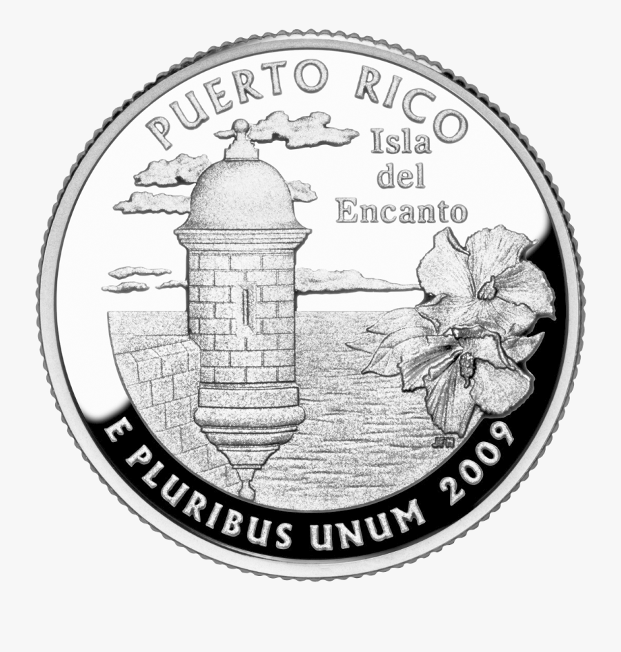 Clip Art Guam Quarter - El Morro Puerto Rico Drawing, Transparent Clipart