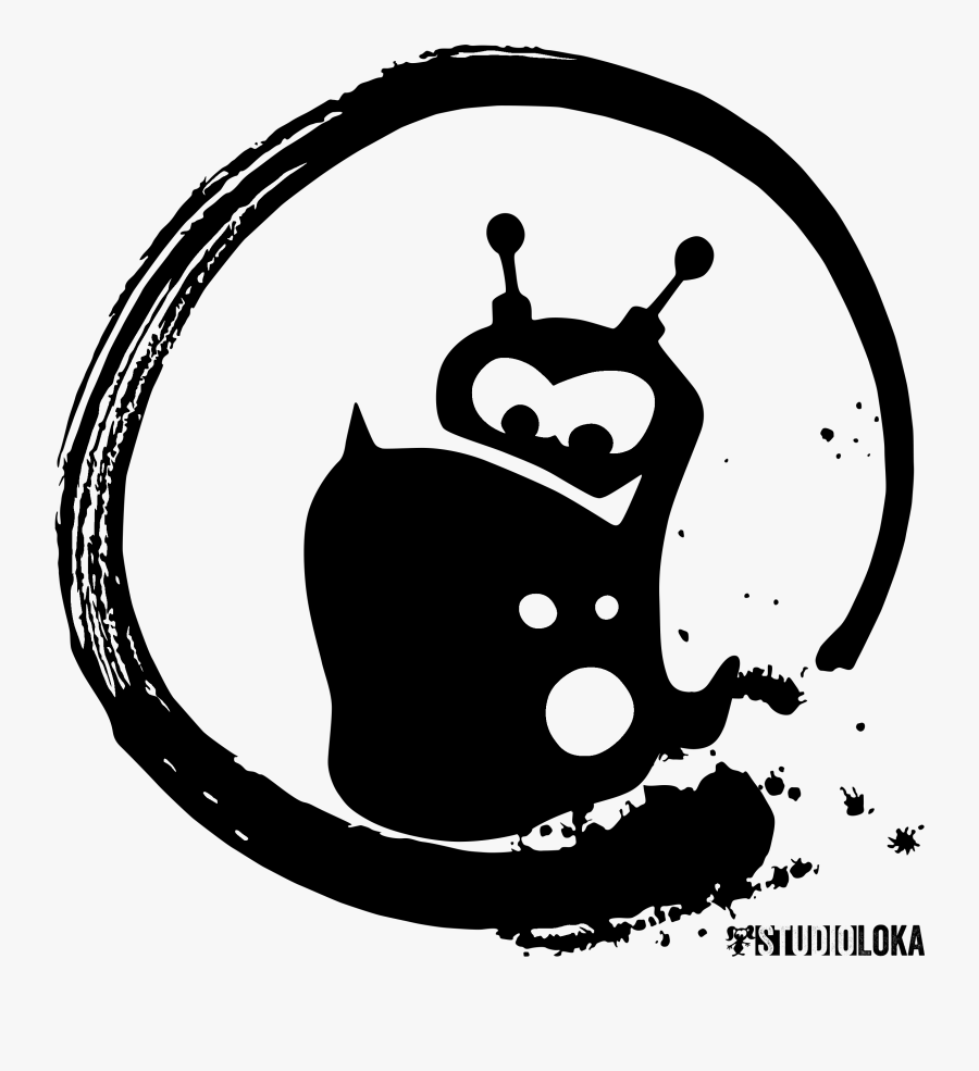 Transparent Peek A Boo Clipart - Brush Stroke Circle Line Vector, Transparent Clipart