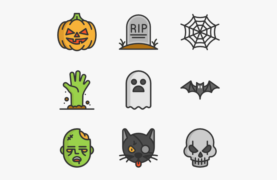 Halloween Png Psd - Halloween Icon Png Free, Transparent Clipart